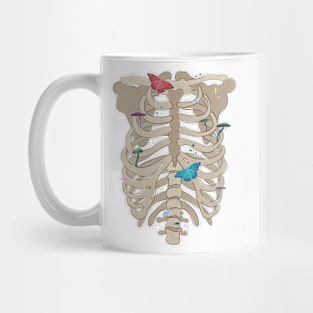 Spring Booming Ribcage Mug